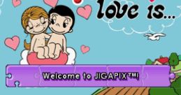 Jig-a-Pix Love Is... - Video Game Video game from Jig-a-Pix Love Is... for DS. Published by Zushi (2010).