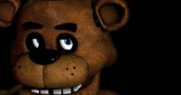 Freddy character from Dayshift at Freddy's Trilogy, featuring a menacing expression with a classic top hat and bow tie.