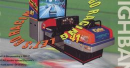 Daytona USA (Model 2) デイトナUSA - Video Game