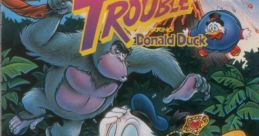 Deep Duck Trouble Starring Donald Duck Donald Duck no 4tsu no Hihou ドナルドダックの4つの秘宝 - Video Game Video game