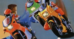 Kick Start Wheelie King (Taito SJ System) キックスタート - Video Game