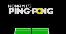 Konami's Ping Pong - Video Game