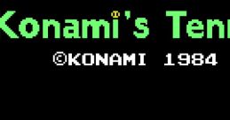 Konami's Tennis コナミのテニス - Video Game