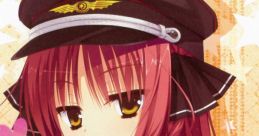 Miu Yarai in a military-style outfit from DRACU-RIOT! Character Song Vol.1, featuring a playful expression and signature hat.