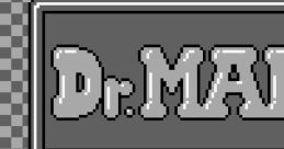 Dr. Mario ドクターマリオ - Video Game Video game from Dr. Mario ドクターマリオ for 3DS, GB. Published by Nintendo (1990).