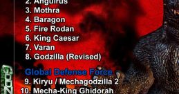 Godzilla: Unleashed - Video Game Video game from Godzilla: Unleashed for PS2, Wii. Published by Atari (2007).