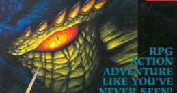 Dragon View (Drakkhen 2) Super Drakkhen スーパードラッケン - Video Game