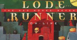 Lode Runner On-Line - The Mad Monks' Revenge (MacOS, Windows) (Redbook) - Video Game