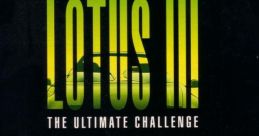 Lotus III Lotus: The Ultimate Challenge Lotus II: RECS - Video Game