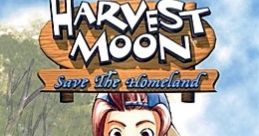 Harvest Moon - Save the Homeland 牧場物語3 ハートに火をつけて Bokujou Monogatari 3: Heart ni Hi o Tsukete - Video Game