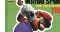 MARIO SPORTS CD: MARIO TENNIS GC & MARIO GOLF FAMILY TOUR THE BEST - Video Game