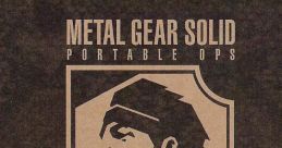METAL GEAR SOLID PORTABLE OPS ORIGINAL TRACK - Video Game
