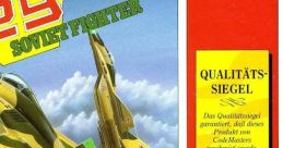 MIG 29 Soviet Fighter - Video Game Video game from MIG 29 Soviet Fighter for Amiga. Published by Codemasters (1990).