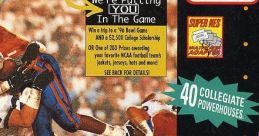 NCAA Football - Video Game Video game from NCAA Football for SNES. Published by Mindscape (1993).