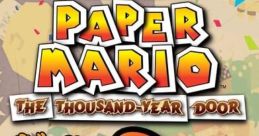 Paper Mario: The Thousand-Year Door Paper Mario RPG ペーパーマリオRPG - Video Game