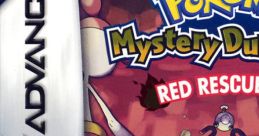 Pokemon Mystery Dungeon - Red Rescue Team - Video Game Video game from Pokemon Mystery Dungeon - Red Rescue Team for GBA.