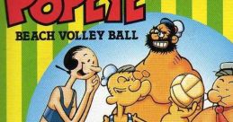 Popeye no Beach Volleyball ポパイ ビーチバレー - Video Game