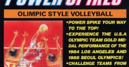 Power Spikes Super Volley '91 スーパーバレー'91 - Video Game