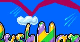 Pushman - Video Game Video game from Pushman for Arcade. Published by Comad (1990).