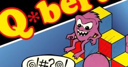 Q*Bert Ｑバート - Video Game Video game from Q*Bert Ｑバート for NES. Published by Konami, Palcom, Ultra Games (1989).