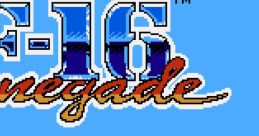 Quattro Arcade: F-16 Renegade (Unlicensed) - Video Game