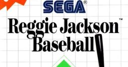 Reggie Jackson Baseball American Baseball - Video Game Video game from Reggie Jackson Baseball American Baseball for Master