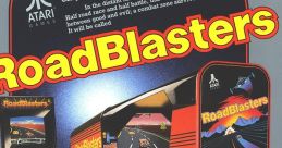 RoadBlasters (Atari System 1) ロードブラスターズ - Video Game