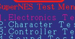 SNES Test Program - Video Game