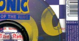 Sonic - King Of The Ring Sonic Arcade Sonic The Hedgehog - Video Game