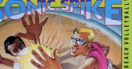 Sonic Spike World Beach Volley ワールドビーチバレー - Video Game