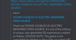 Volblox IV Radiant Blue Plus (Roblox) - Video Game