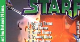 STAR FOX 64 TRACK CD - Video Game
