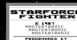 Starforce Fighter - Video Game Video game from Starforce Fighter for Commodore 64. Published by Mastertronic (1987).