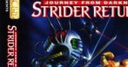Strider II Strider Returns - Journey From Darkness - Video Game