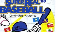 Super Real Baseball 88 スーパーリアルベースボール - Video Game