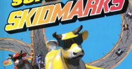 Super Skidmarks - Video Game Video game from Super Skidmarks for Genesis / Mega Drive. Published by Codemasters (1995).