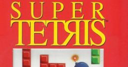 Super Tetris - Video Game Video game from Super Tetris for IBM PC/AT. Published by Spectrum Holobyte (1991).