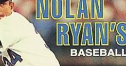 Super Stadium Nolan Ryan's Baseball スーパースタジアム - Video Game