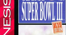 Tecmo Super Bowl III: Final Edition テクモスーパーボウル3 ～ファイナルエディション～ - Video Game