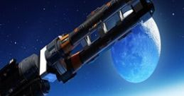 Spaceship soaring through space with a planetary backdrop, representing exploration in Terra Invicta video game.
