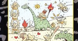 The Humans Evolution: Dino Dudes Dinolympics エボリューション：ディノデュデス - Video Game