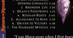 The Original track from Return To Krondor - Video Game