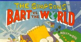 The Simpsons - Bart vs. The World バートワールド - Video Game