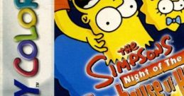 The Simpsons - Night of the Living Treehouse of Horror (GBC) - Video Game