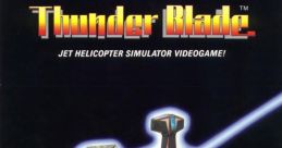 Thunder Blade (X) 3D ThunderBlade サンダーブレード 藍色霹靂號 - Video Game