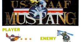 USAAF Mustang Fire Mustang ファイアーマスタング - Video Game