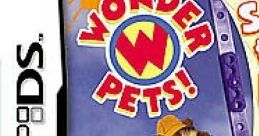 Wonder Pets! Save The Animals! video game cover featuring a heroic guinea pig on a colorful rescue vehicle. Fun for kids!