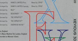 Xevious 3D-G+ Techno Maniax ゼビウス3D-G+ テクノマニアックス - Video Game