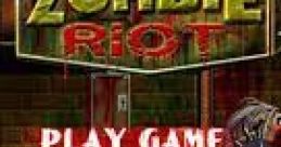 Zombie Riot - Video Game