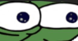Pepe the Frog meme with a quirky expression, popular in Twitch culture and known for humorous commentary.